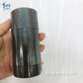 Conteneur de bâton de déodorant vide coloré noir brillant de 75 ml